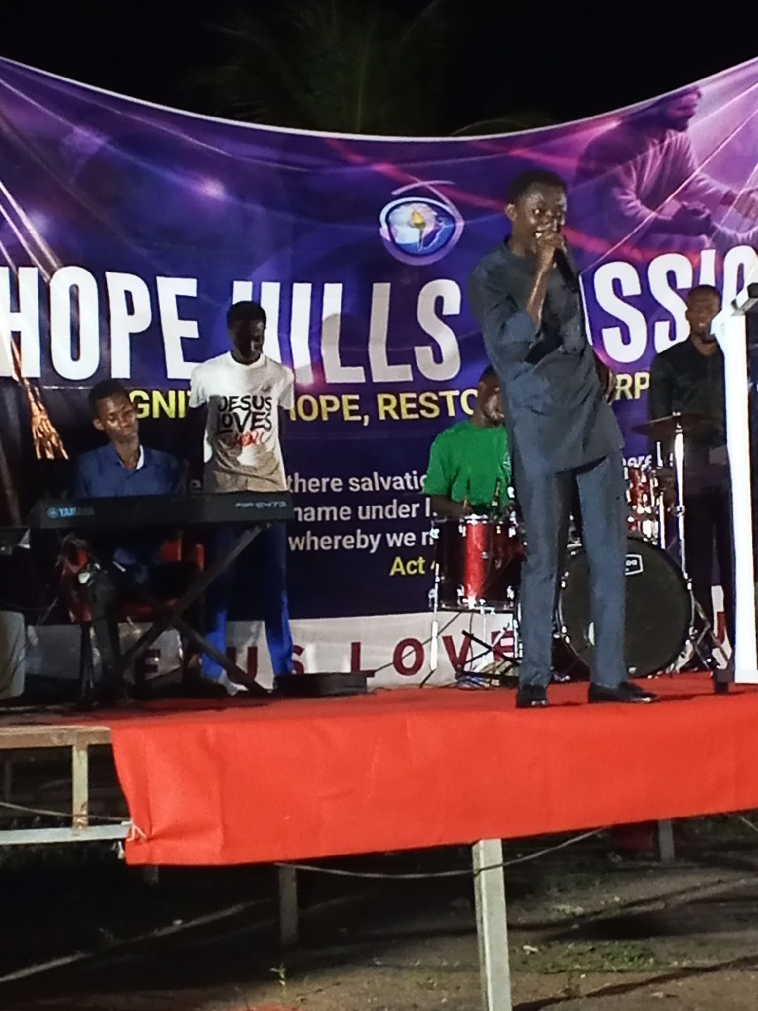 Hope Hills Mission crusade program